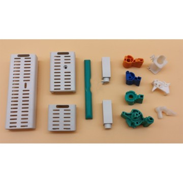 Circuit breaker plastic shells and plastic parts