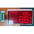 LCD de type ITN avec rétro-éclairage rouge