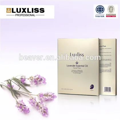 Lavender Essential Oil facial mask