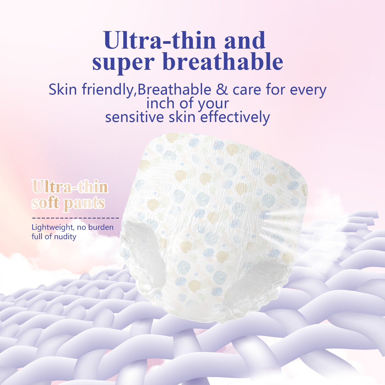 Triple Layer Absorption Period Underwear womens pads