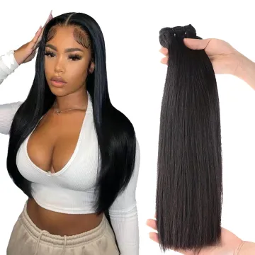Vietnamese Super Double Drawn Virgin Mink Raw Unprocessed Human Hair Weave Bundles Remy Bone Straight Human Hair Vendors