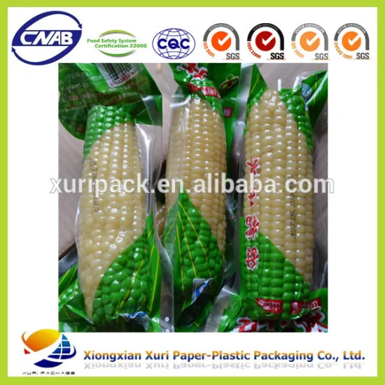 corn vacuum plastic packaging bag