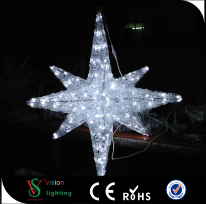 Outdoor christmas north star lights