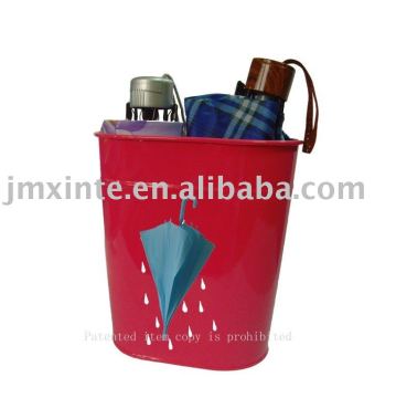 galvanized Umbrella stand