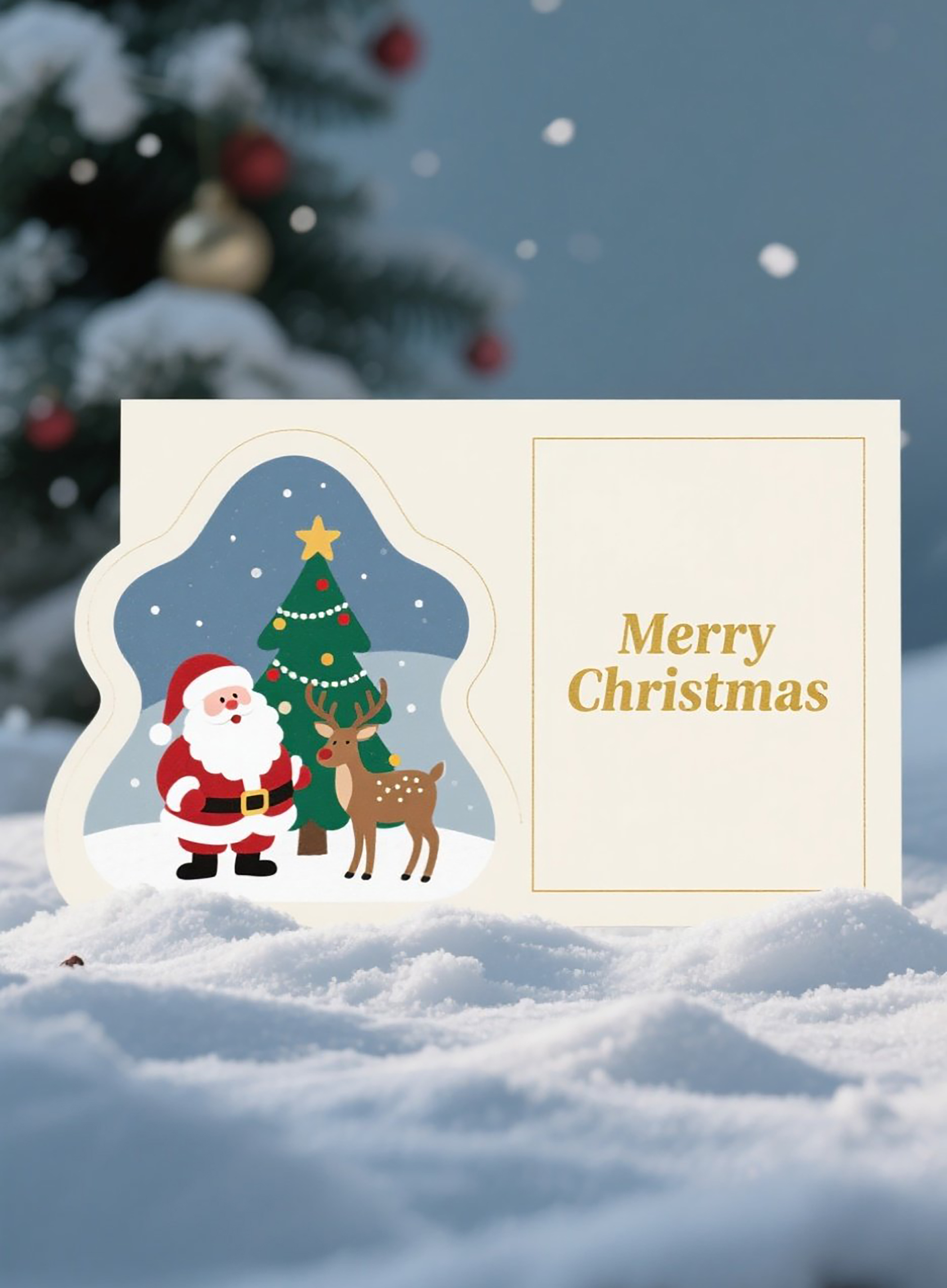 Custom christmas card printing