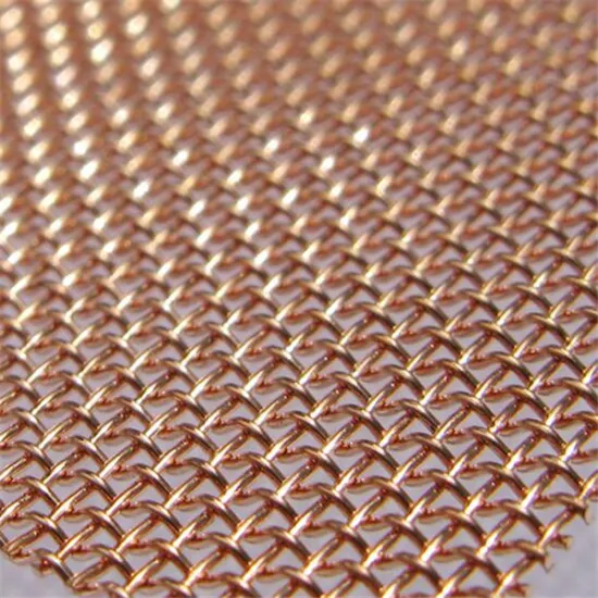 Red Copper Wire Mesh with High Quality