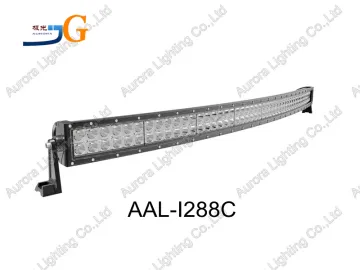 Offroad Car Accessories,4X4 Auto Lighting 288W 50Inch Curved Led Light Bar