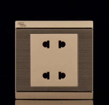 2 pin 2 gang socket
