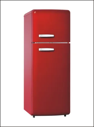 Hotel Household Red Outlook Retro Refrigerator
