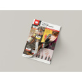 Magazine saddle stitch binding