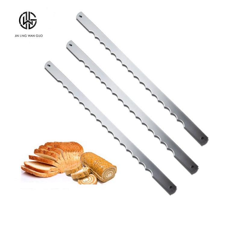 Wave Saw Bread Knife Blades for Slicers and Sharpening