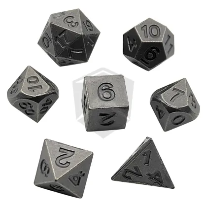 Wholesale D&D Metal Dice Sets: Custom Polyhedral Dice for Tabletop Games