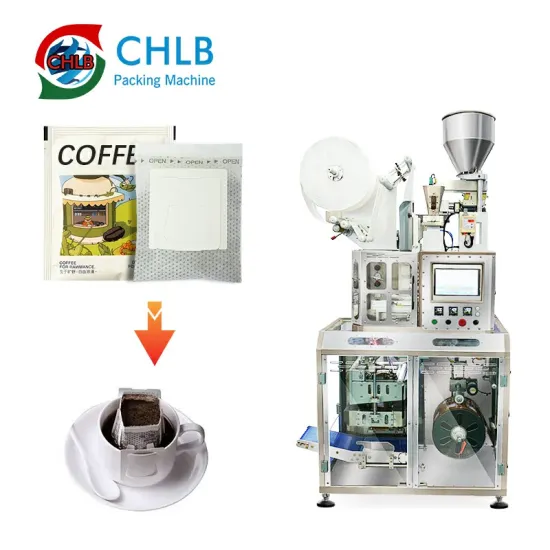 Hot Sale Multifunction Automatic Hang Ear Filter Coffee Powder Packing Machine CB-G120