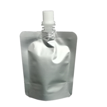 pure aluminum liquid packaging stand up pouch