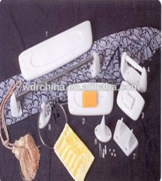 Wholesale chinese bathroom accesories ceramic Single Soap Holder