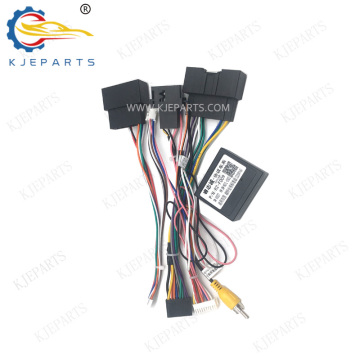 24 Pin to 26 Pin Adapter Wiring Harness with CANBUS Power Cable for Ford Android Player