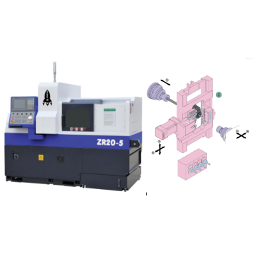 CNC-Drehmaschine vom Schweizer Typ