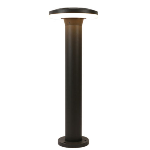 Black 12W Aluminum LED Bollard Light