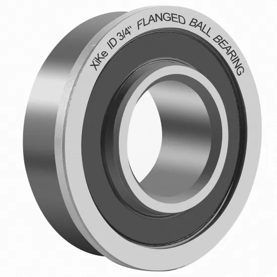 Flanged Ball Bearings 3/4"x1-3/8"x1/2" - Compatible with Lawn Mowers, Wheelbarrows, Carts & Hand Trucks