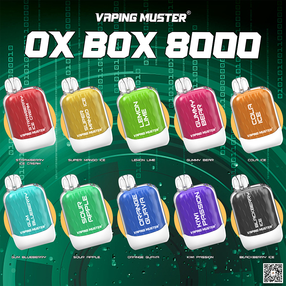 OX Box E-Cigarette 8000 Puff