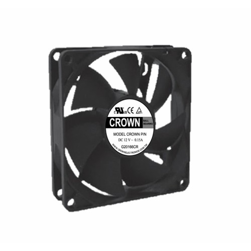 Ventilador DC de enfriamiento axial 80x25 H7