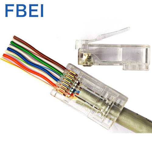 뜨거운 판매 1.2MM EZ Cat6A utp 커넥터