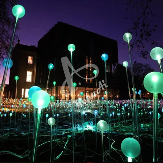 Outdoor Landscape LED Fiber Optic Light Balls