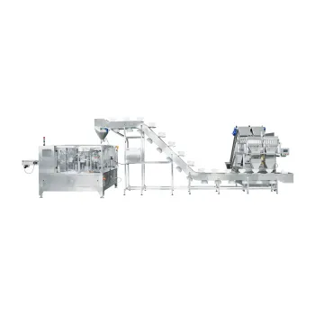 Automatic Pouch Bag Packing and Sealing Line for Laundry Pods and Dishwasher Capsules