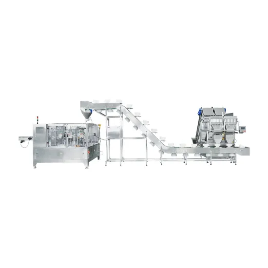 Automatic Pouch Bag Packing and Sealing Line for Laundry Pods and Dishwasher Capsules