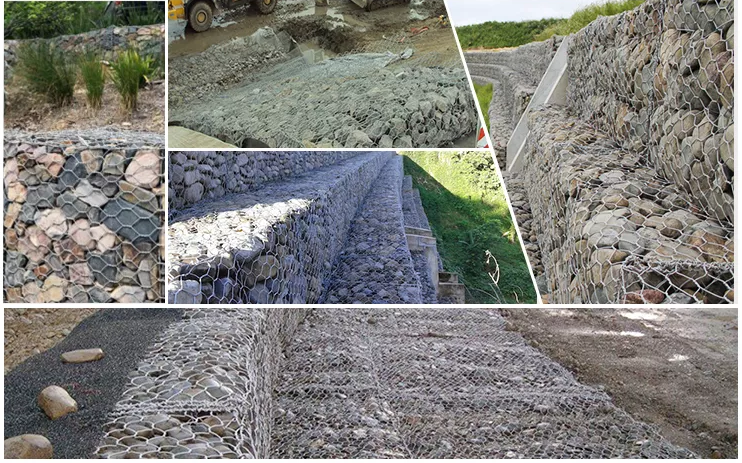 PVC Coated Galvanized Gabion Mesh