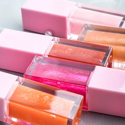 Hot Selling Fruit Flavor Sweet Lips Tint Plumping Glossy Lip Gloss