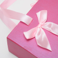 Kotak hadiah perkahwinan merah jambu kecil borong