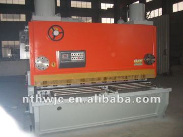 all steel welded structure QC11Y series hydraulic guillotine shearing machine