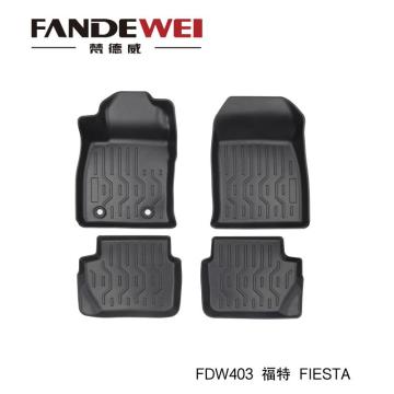 LHD Auto -vloermatten voor Ford Fiesta