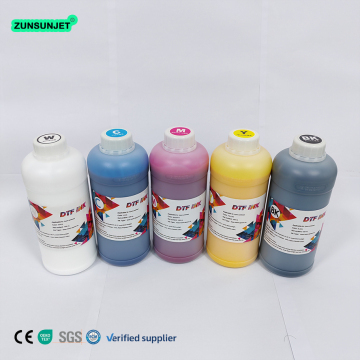 การพิมพ์สีขาวสิ่งทอคุณภาพสูงฟิล์มหมึกเครื่องพิมพ์ DTF สำหรับ Epson L1800/L1390/4720