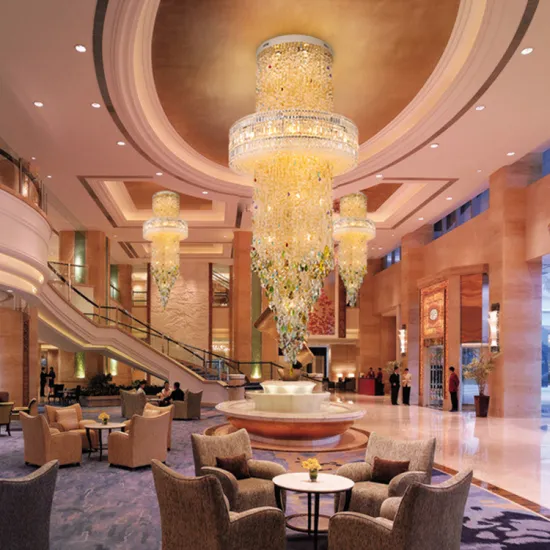 High Quality Engineering Design Art Hall Crystal Chandelier