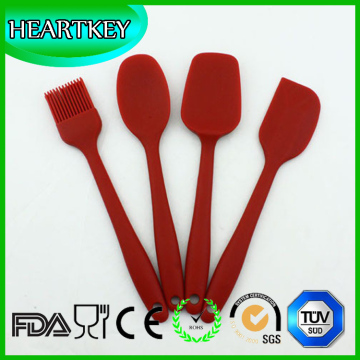 Morden Kitchen Design Promotion Gifts 10-Piece Colorful Silicone Kitchen Utensil Set/Silicone Kitchen