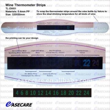 thermometer strip with corporate gift and unique gift