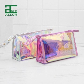 Allch PVC Travel Laser Make -up -Tasche mit kundenspezifischem Logo - wasserdicht