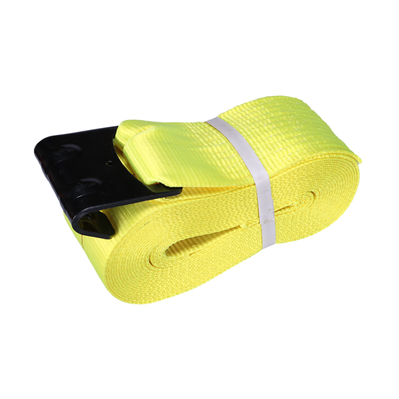 Winch Strap With Flat Hook