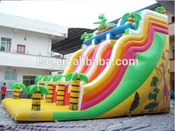 jumping inflatable slides