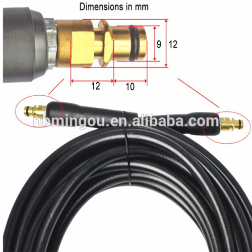 Manguera de extensión de limpieza de lavadora de coche