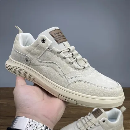 2021 autumn real leather retro bottom men shoes