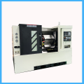 Torno CNC integrado de bancada inclinada para torneado y taladrado