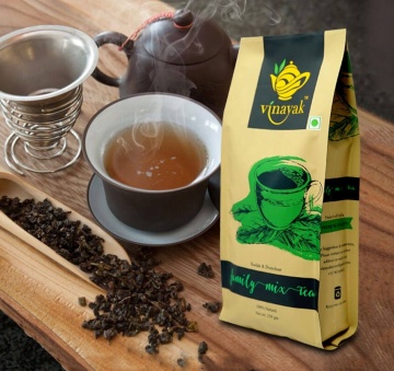 Custom CM Kraft Doypack Bags for Tea Coffee Beans - Low MOQ