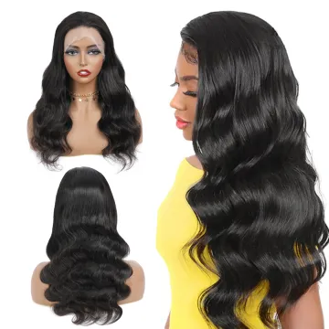 100% Virgin Brazilian Human Hair Lace Front Wigs, Wholesale Natural Human Hair Wigs Human Hair Lace Front Brazilian