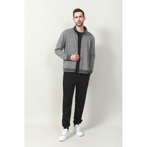 Knit Bonded Zipper Jacket MEN'S WINTER KNIT JACKET Factory