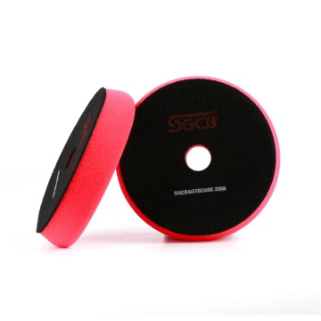 6in Red RO DA Foam Buffing Polishing Pad