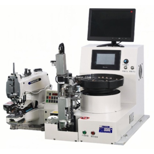 Bouton de lecture de logo automatique Machine de couture FX-978S-373D