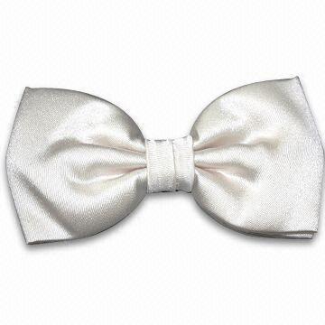 Ribbon Bow Tie bagi hiasan pakaian, buatan tangan, juga disediakan dengan percetakan hati merah jambu